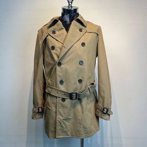 Banana Republic Camel Trench Coat With Removable Quilted lining